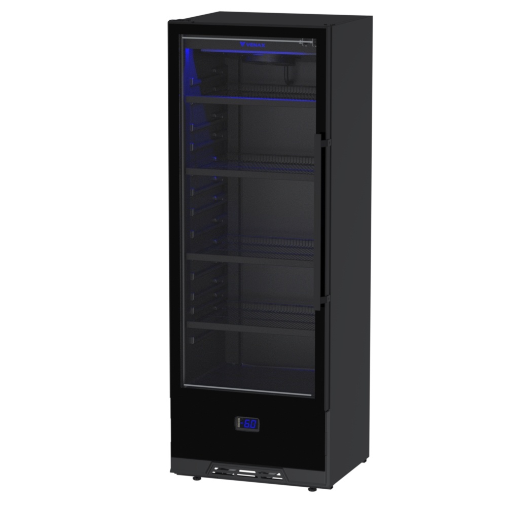 Refrigerador Expositor Expvbli400 Preto Fosco Porta Invertida