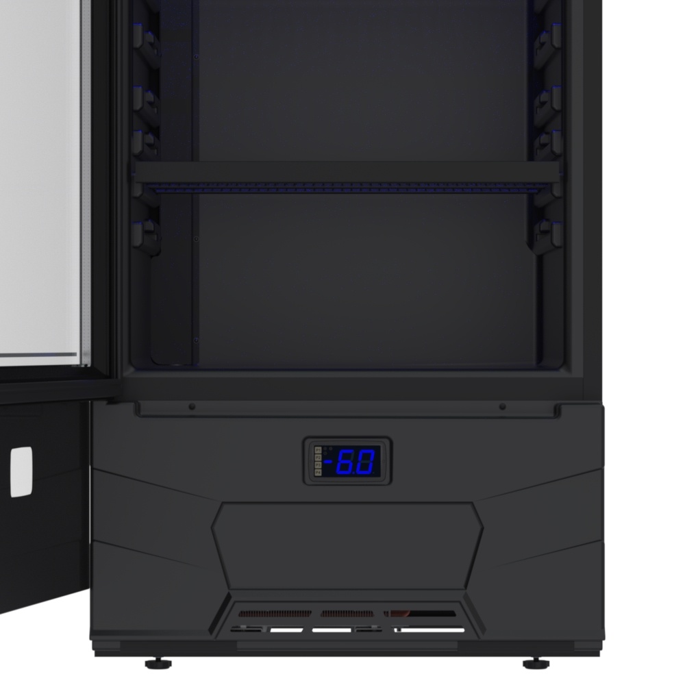 Refrigerador Expositor Expvbli400 Preto Fosco Porta Invertida