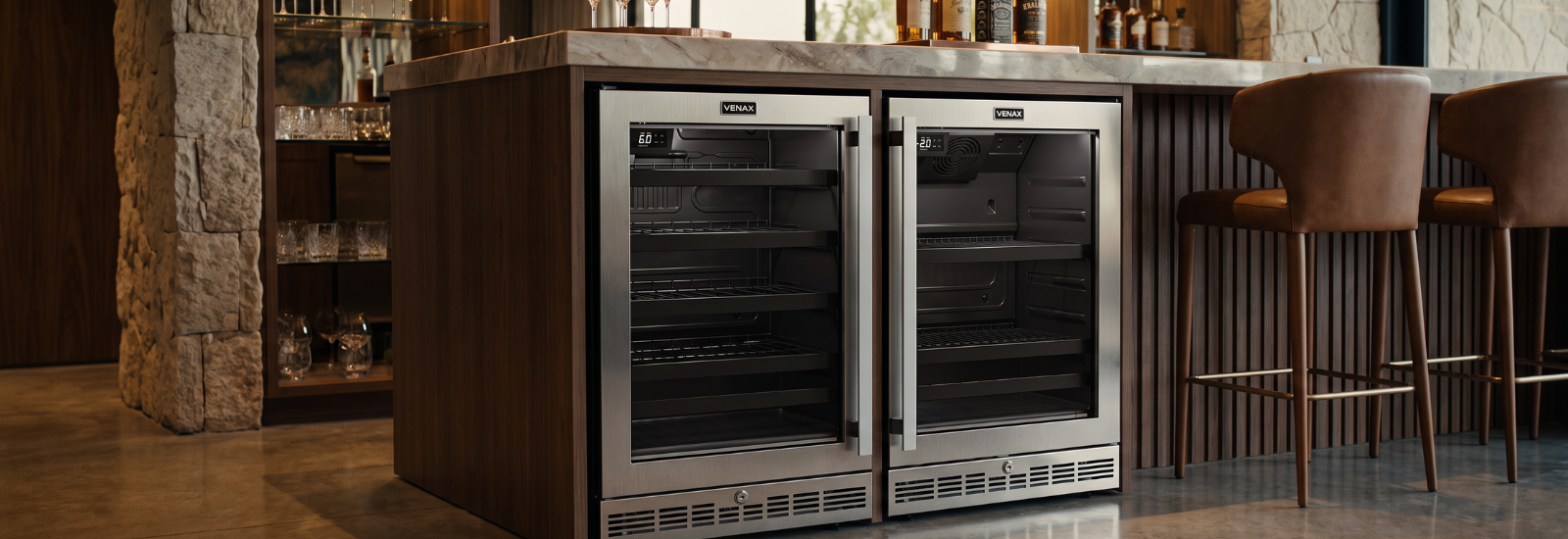 Cervejeira Venax em Inox: Conheça os Novos Modelos Top Light-In 100 e 209.